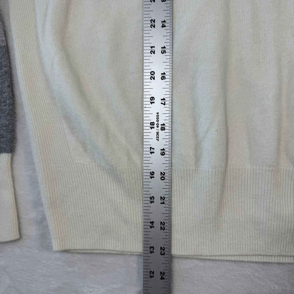 Reiss Reina Cashmere Colorblock Crewneck Sweater - Picture 6 of 10